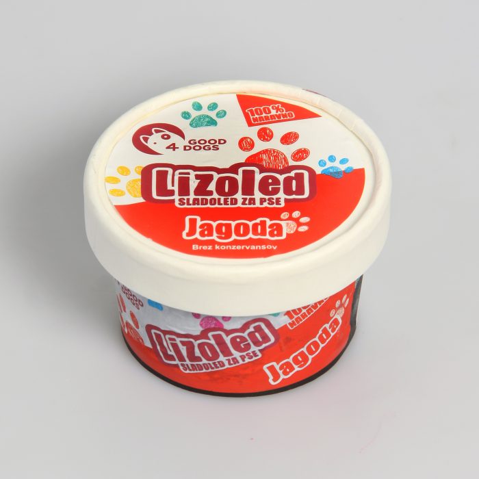 Lizoled Jagoda - Sladoled za pse GOOD4DOGS