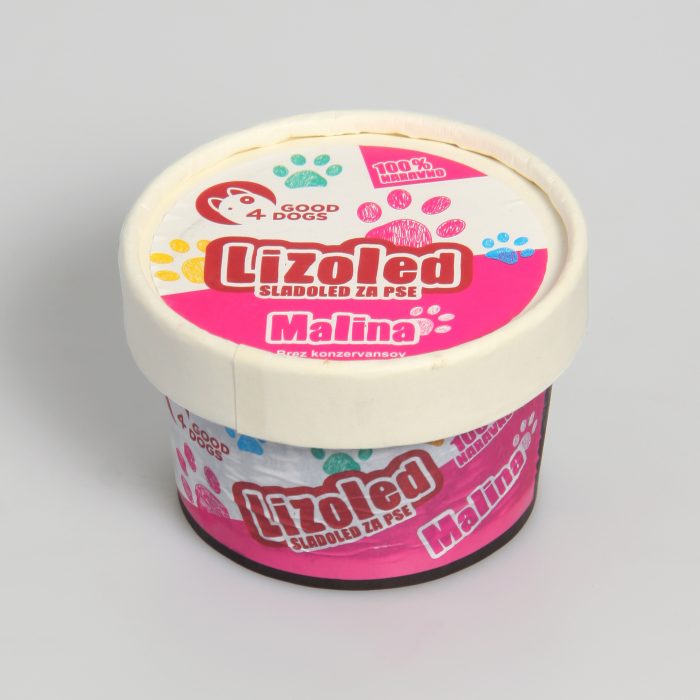 Lizoled Malina - Sladoled za pse GOOD4DOGS