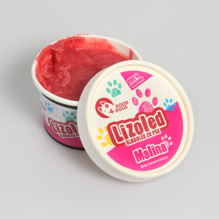Lizoled Malina - Sladoled za pse GOOD4DOGS